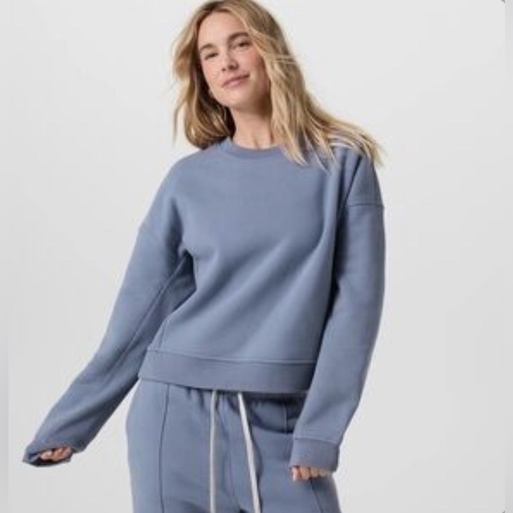 Vuori Restore ribbed pull over small